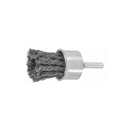 Holex Knotted End Brush, Steel, 28X0, 35 574850 28X0,35
